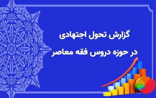 گزارش تحول اجتهادی در حوزه دروس فقه معاصر